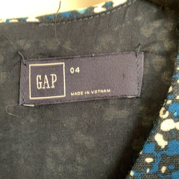 Gap fit and flair style mini dress - Picture 2 of 6